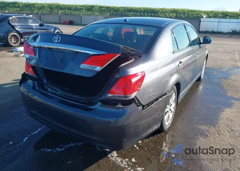 2011 Toyota Avalon z USA, uszkodzony, nr VIN 4T1BK3DB3BU408936